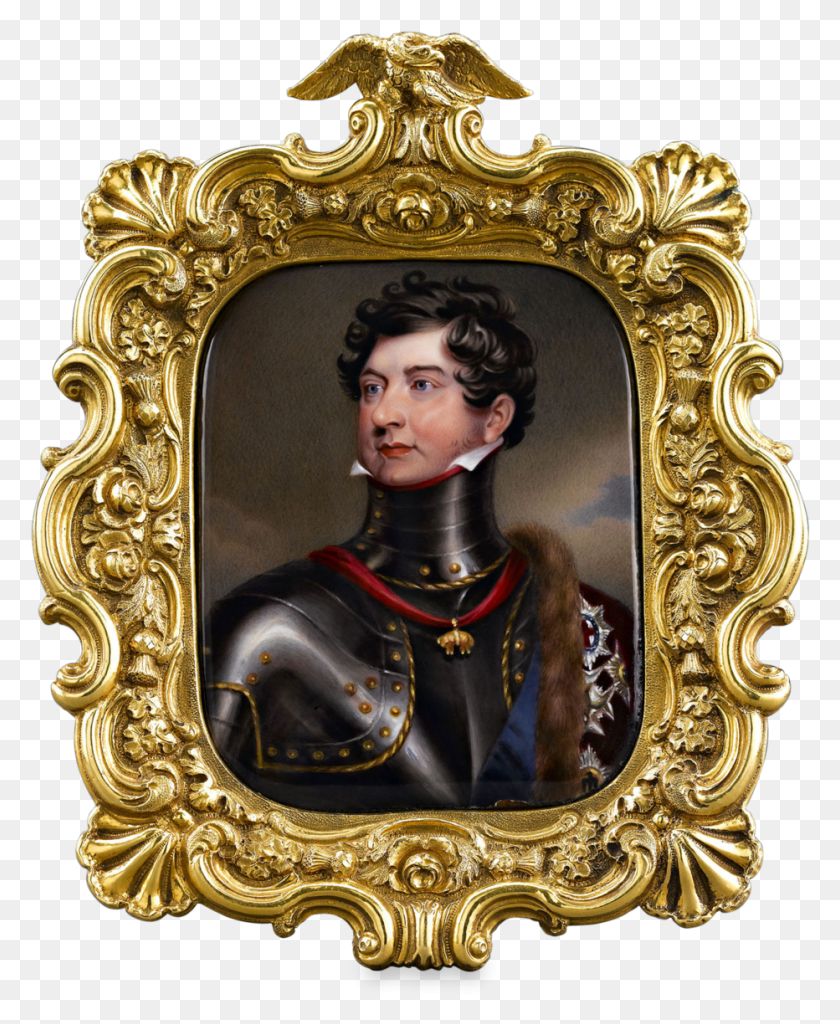932x1152 Portrait Of King George Iv By William Essex Picture Frame, Person, Human HD PNG Download