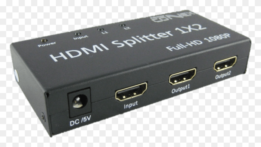 783x416 Ports Hdmi Splitter, Hub, Hardware, Electronics HD PNG Download