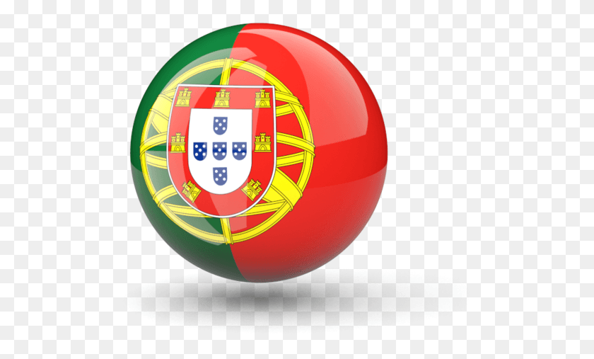 515x447 Portugal Flag Portugal Flag Ball, Sport, Sports, Balloon HD PNG Download