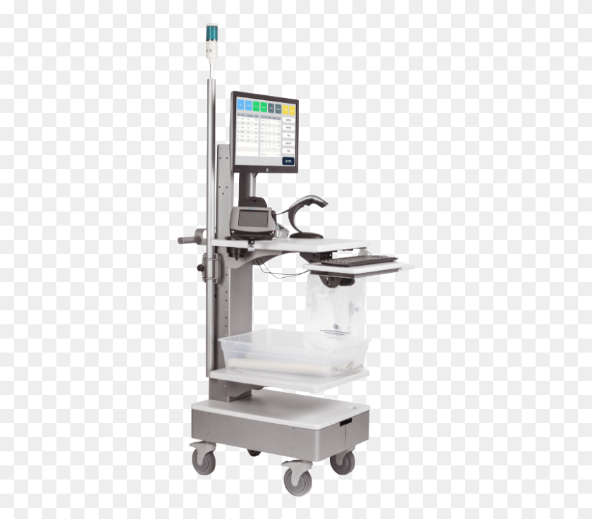 341x676 Pos Cart Stretcher, Clinic, Machine, Hospital HD PNG Download