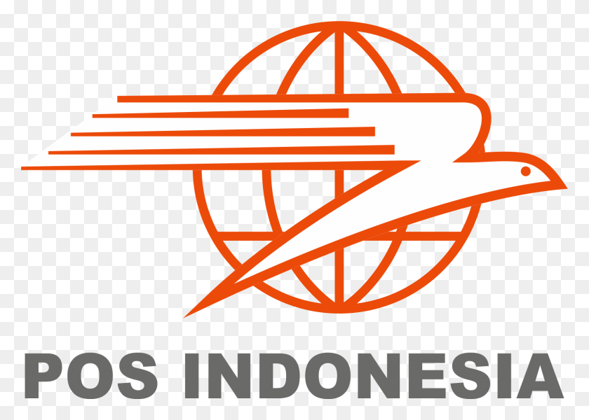 1564x1084 Pos Indonesia Logo Pos Indonesia, Symbol, Trademark, Vehicle HD PNG Download