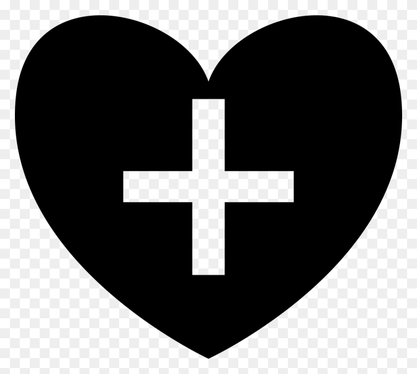 980x870 Positive Heart Symbol Shape With Plus Sign Comments Letra A Con Un Corazon, Pillow, Cushion, Face HD PNG Download