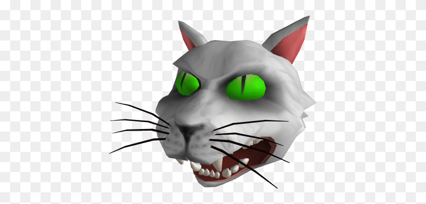 411x343 Possessed Cat Head Possessed Cat Head Roblox, Animal, Mammal, Person HD PNG Download