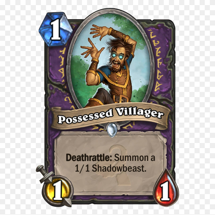 561x782 Possessed Villager Hearthstone Mech C Thun, Person, Human, Animal HD PNG Download