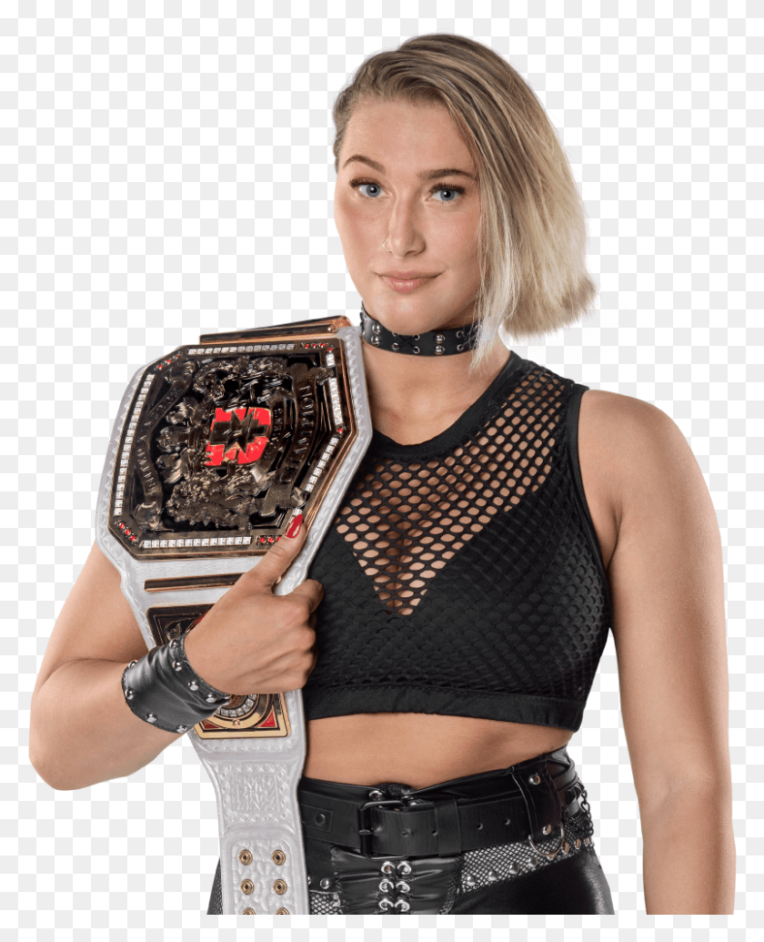 802x1003 Post By Crappler El 0 M On Nov 28 2018 At Rhea Ripley Nxt Uk Women39s Champion, Person, Human, Clothing HD PNG Download