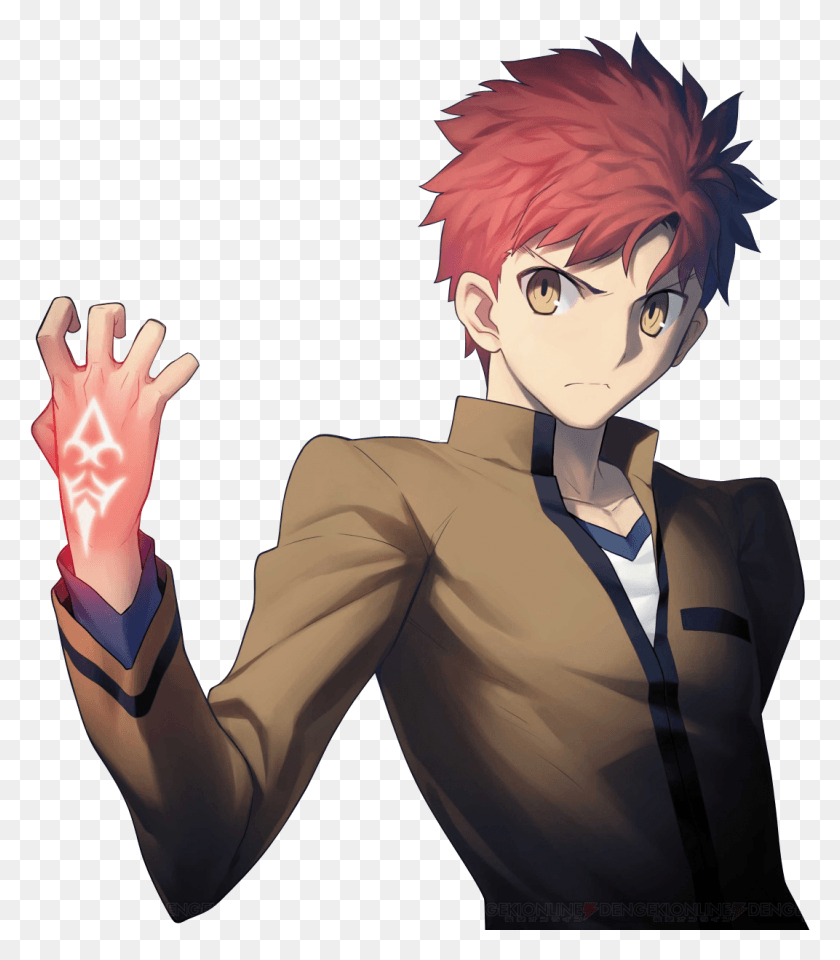 1072x1237 Post By Former Crimson King On Jan 31 2016 At Fate Stay Night Shirou, Person, Human, Manga HD PNG Download