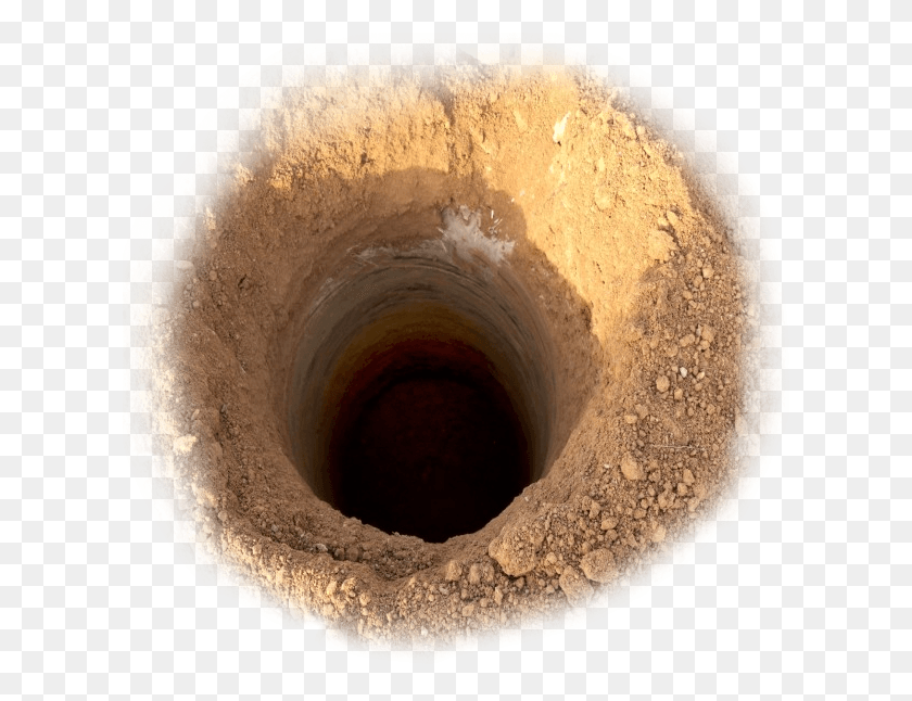 614x586 Post Hole Digging In Southern Ontario Circle, Sewer, Drain, Manhole HD PNG Download