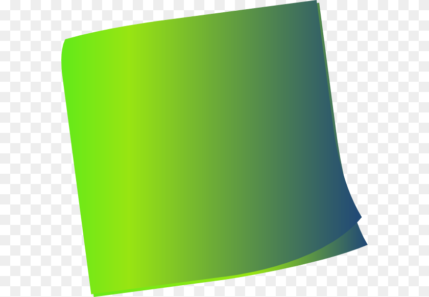 Post It Clipart, Green, Paper Transparent PNG