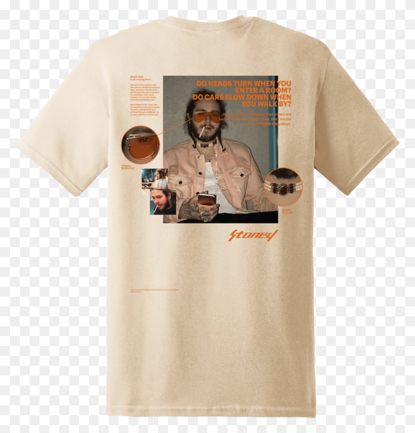 874x915 Post Malone 7039s Turn On T Shirt Active Shirt, Clothing, Apparel, T-shirt HD PNG Download