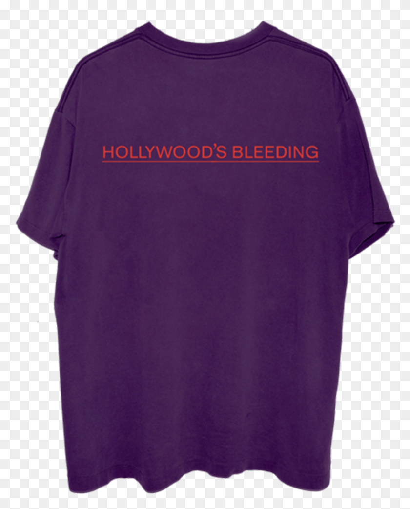 786x990 Футболка Post Malone Hollywood Bleeding Underline, Одежда, Одежда, Рукав Png Скачать