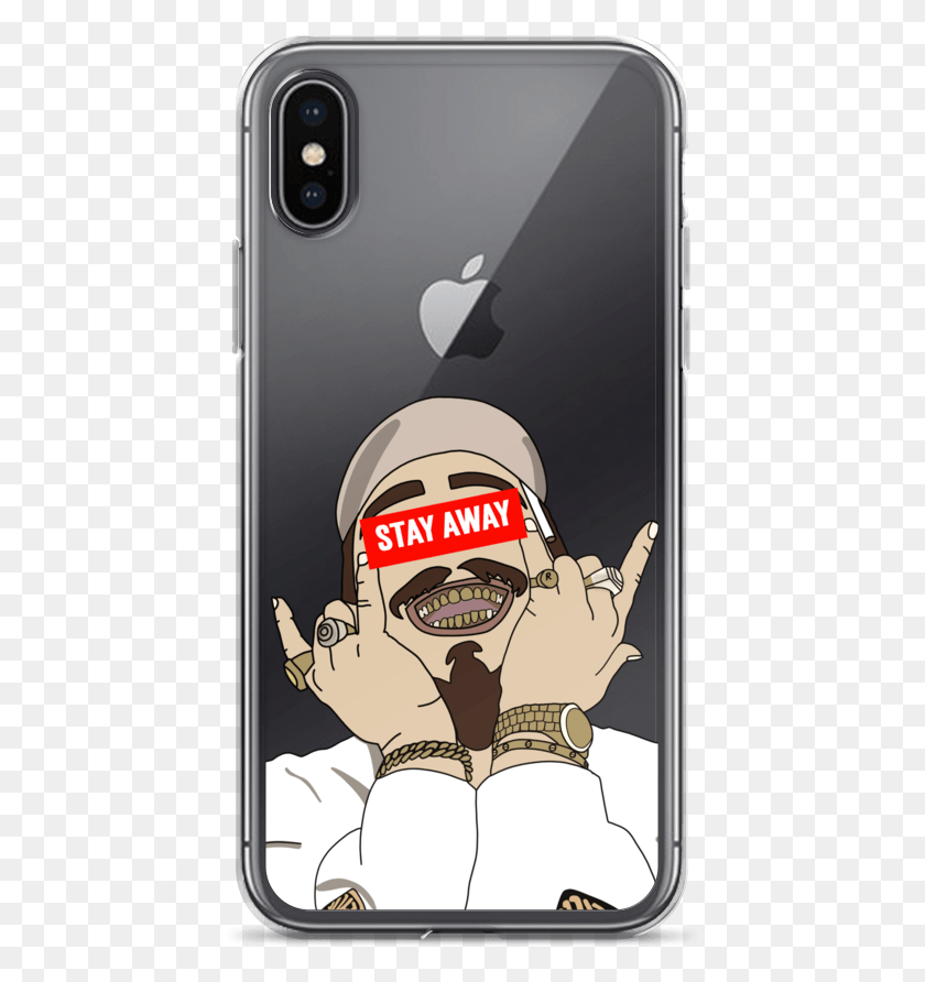 438x832 Post Malone Stay Away Phone Case Iphone, Mobile Phone, Electronics, Cell Phone HD PNG Download