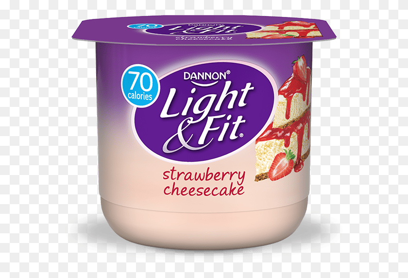 589x512 Post Navigation Light And Fit Yogurt Strawberry Banana, Birthday Cake, Cake, Dessert HD PNG Download