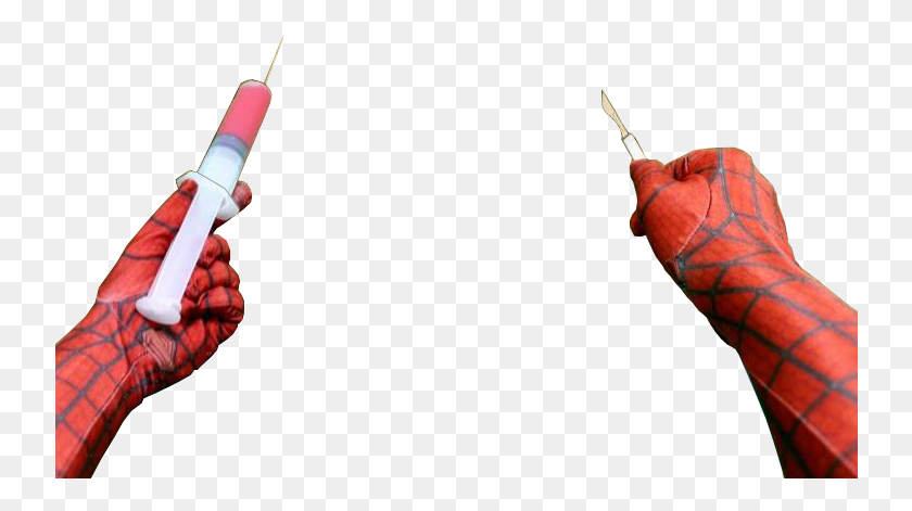 740x411 Post Spider Man, Injection, Person, Human HD PNG Download