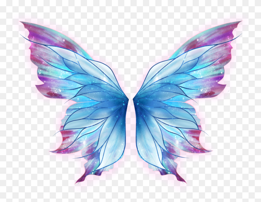 1025x777 Postado Por Unknown S Quinta Feira Janeiro 03 2019 Fairy Butterfly Wings, Ornament, Purple, Pattern HD PNG Download
