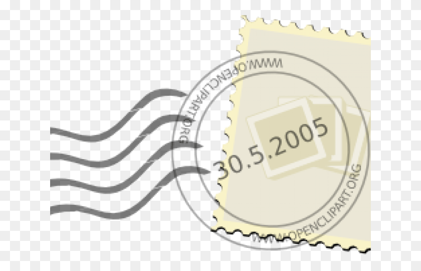640x480 Postage Stamp Clip Art, Text, Security, Money HD PNG Download