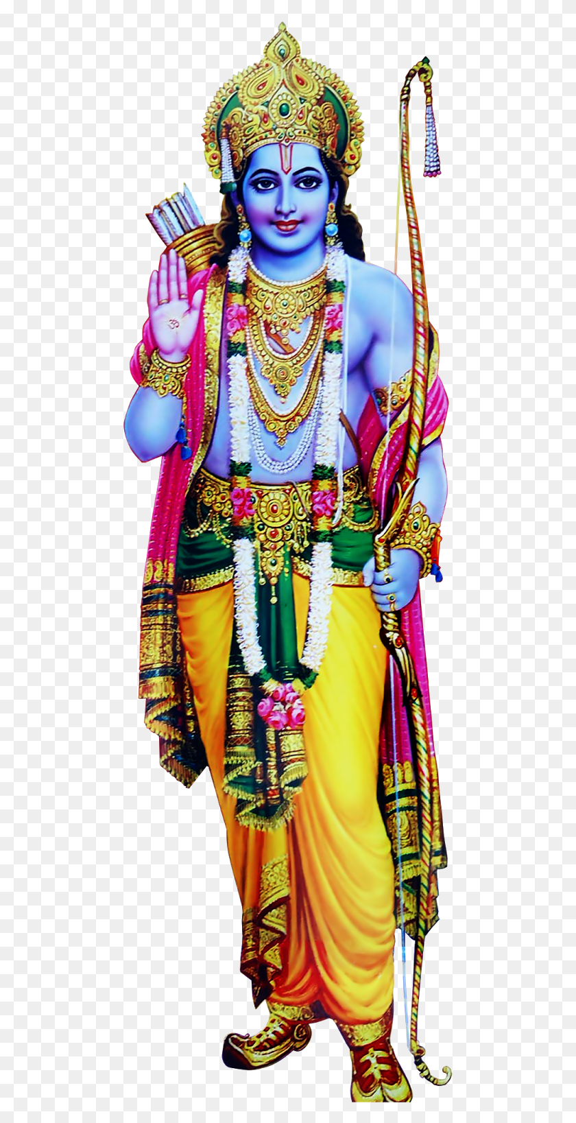 481x1577 Posted By Unknown At Ram Chandra Ji, Person, Human, Accessories HD PNG Download