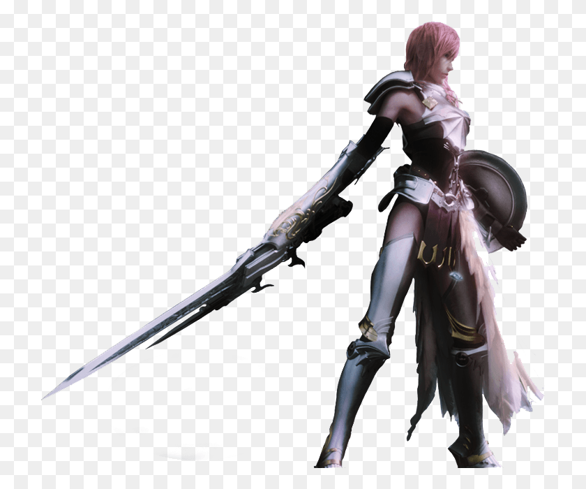 722x640 Posted Image Final Fantasy 13, Costume, Person, Human HD PNG Download