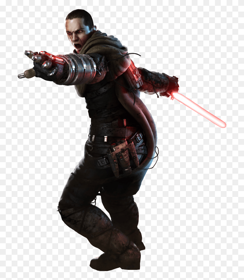 721x907 Posted Image Star Wars The Force Unleashed Render, Person, Human, Ninja HD PNG Download