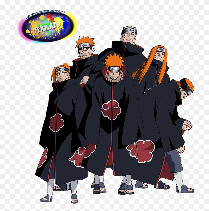 720x787 Posted Image T Naruto Shippuden Pain, Person, Human, Helmet HD PNG Download