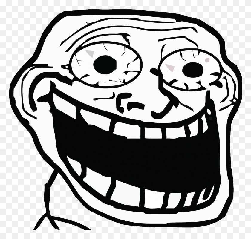 1433x1360 Posted Image Troll Face Meme, Clothing, Apparel, Helmet HD PNG Download