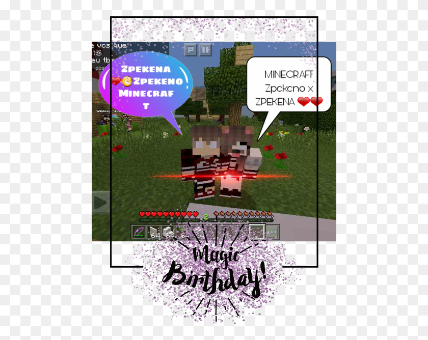 Poster, Minecraft, Tree, Plant HD PNG Download