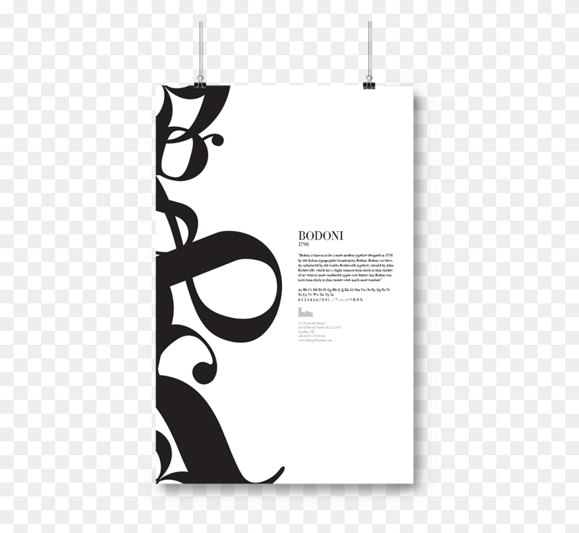 438x713 Poster Mockup Bodoni Posters, Graphics, Advertisement HD PNG Download