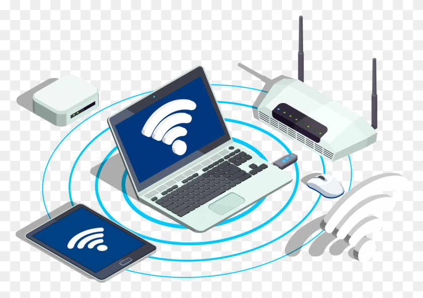 1185x810 Poster On Wireless Technology, Pc, Computer, Electronics HD PNG Download