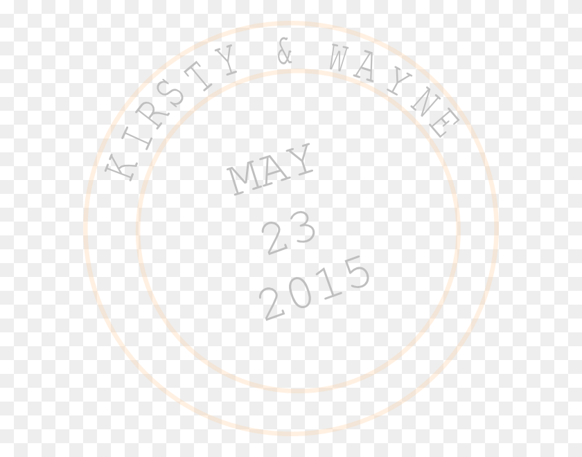 600x600 Postmark Circle, Label, Text, Number HD PNG Download