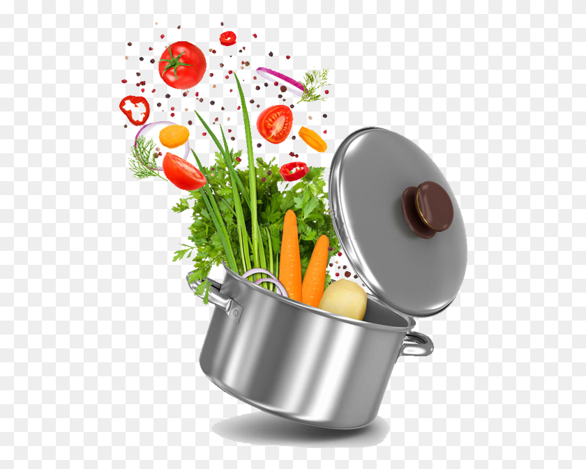 500x613 Pot Falling, Plant, Cooker, Appliance HD PNG Download