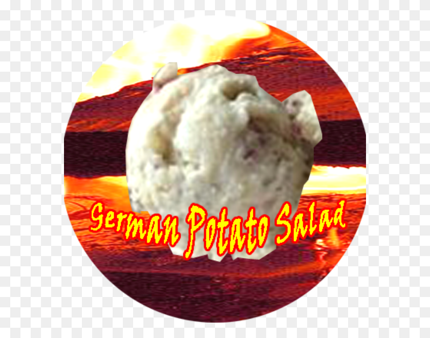 590x600 Potato Gelato, Disk, Meal, Food HD PNG Download