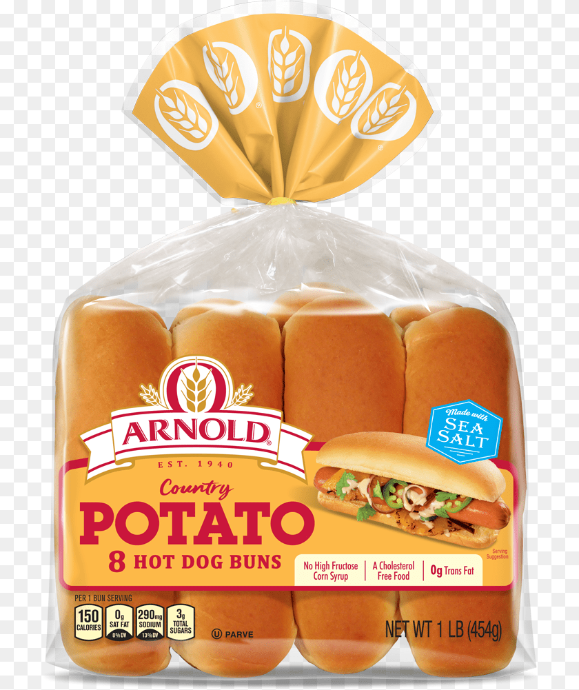 720x1001 Potato Rolls Hot Dog Buns, Burger, Food Sticker PNG