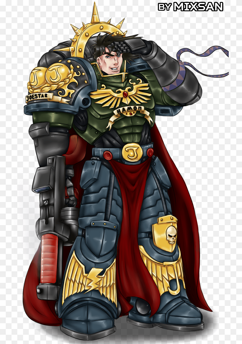 748x1192 Poteryannij Primarh Warhammer 40k Crossover Jojos Cartoon, Book, Publication, Comics, Adult Transparent PNG