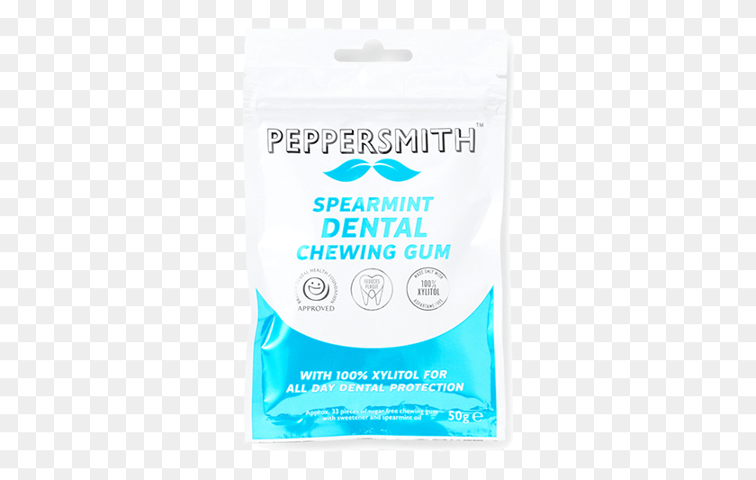 304x473 Pouch Spearmint Dental Chewing Gum Bag, Bottle, Food, Cosmetics HD PNG Download