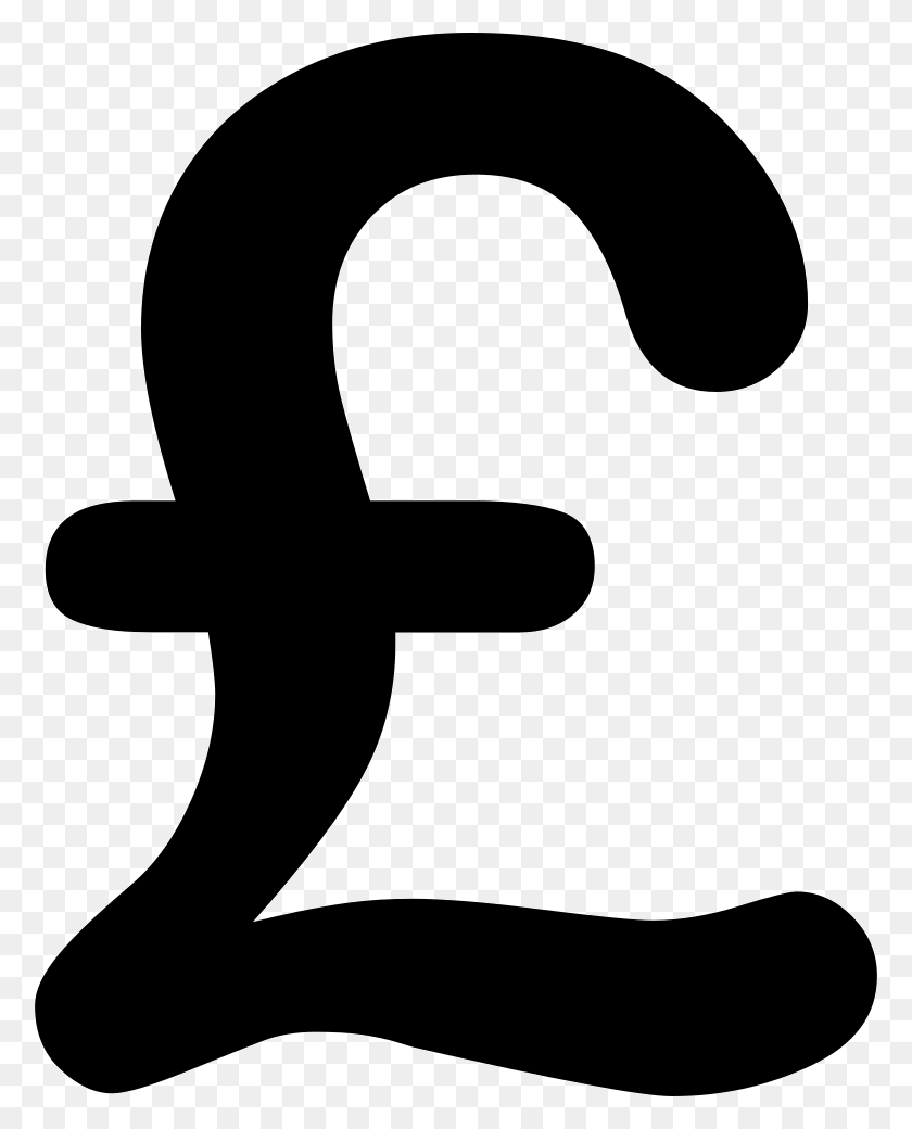 776x980 Знак Фунта, Алфавит, Текст, Символ Hd Png Скачать