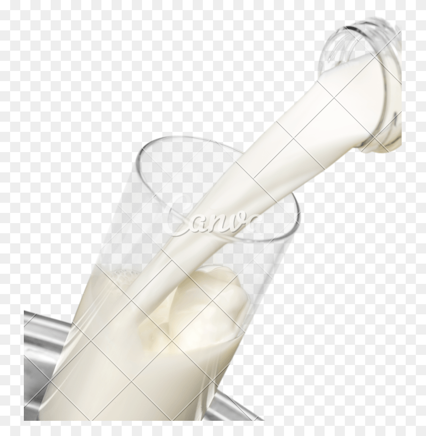 745x800 Pouring Milk Champagne, Beverage, Drink, Toothpaste HD PNG Download