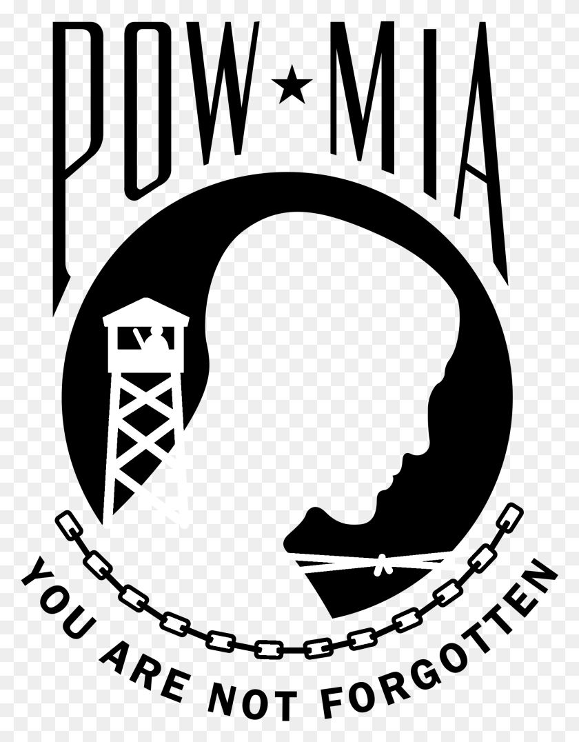1681x2191 Pow Mia Logo Черно-Белый Pow Mia Прозрачный Фон, На Открытом Воздухе, Природа Hd Png Скачать