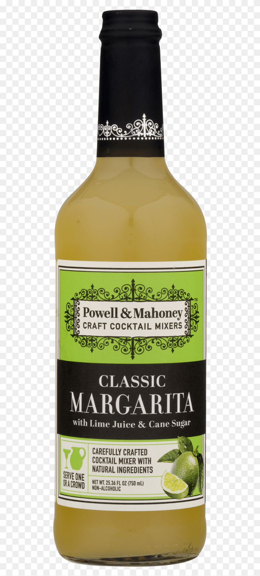 498x1801 Descargar Png Powell Amp Mahoney Classic Margarita Mix With Lime Juice Limeade, Licor, Alcohol, Bebida Hd Png