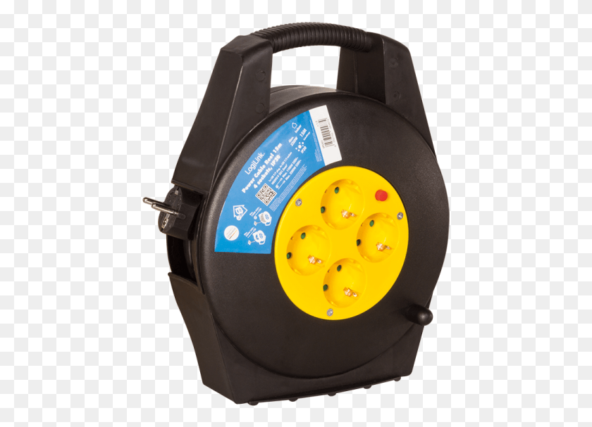 437x547 Power Cable Reel With 4 Sockets For Indoor Use Ip20 Backpack, Wristwatch, Helmet, Clothing HD PNG Download
