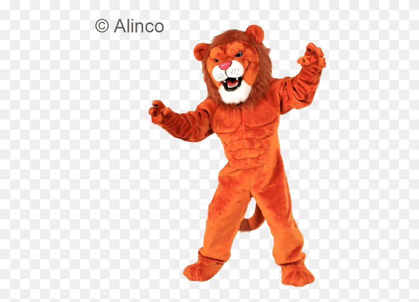 471x546 Power Cat Lion Mascot Costume Costume, Person, Human HD PNG Download