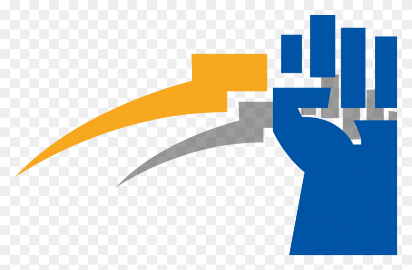 961x605 Power Fist Orange, Axe, Tool, Cross HD PNG Download