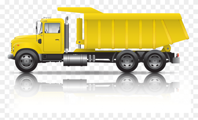 813x470 Power Only Trucking, Truck, Vehicle, Transportation HD PNG Download