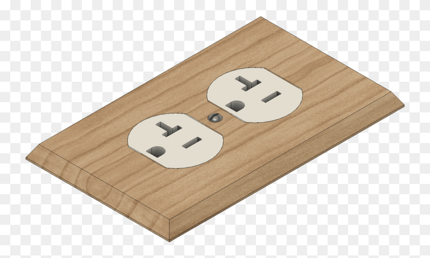 743x445 Power Outlet V2 Copy Woodwork Bench Hook, Wood, Mouse, Hardware HD PNG Download