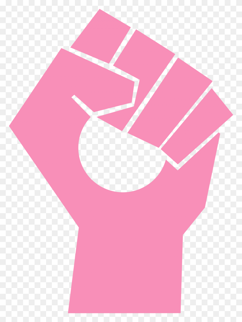 1440x1955 Power Pink На Черной Шляпе Красный Кулак Коммунизм, Рука, Символ, Символ Переработки Hd Png Скачать