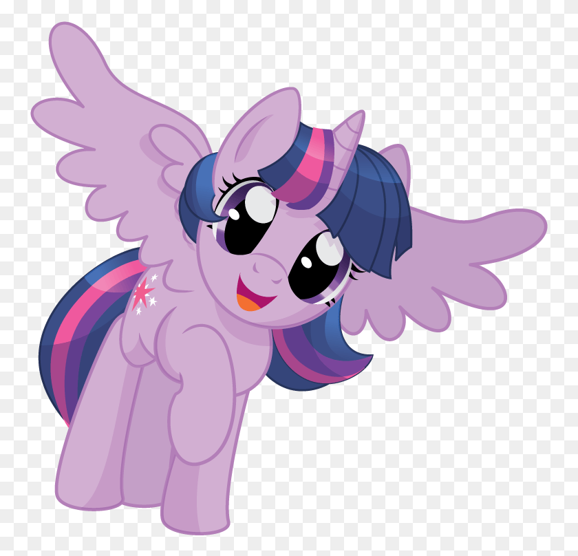 753x748 Descargar Png Power Ponies Preview Clip On Mlp Facebook Mlp Twilight Alicorn Animation, Toy, Graphics Hd Png
