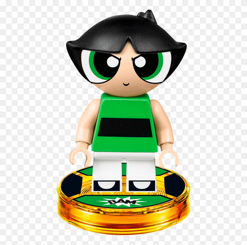 462x773 Power Puff Girls Lego Dimensions, Toy, Robot, Helmet HD PNG Download