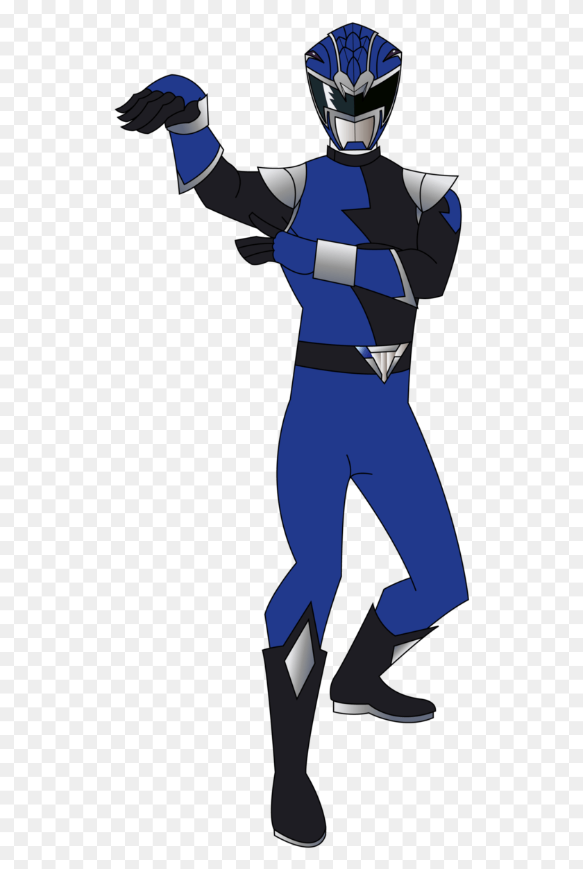 514x1193 Power Rangers Clipart Anger Power Rangers Hyperforce Blue, Person, Human, Costume HD PNG Download