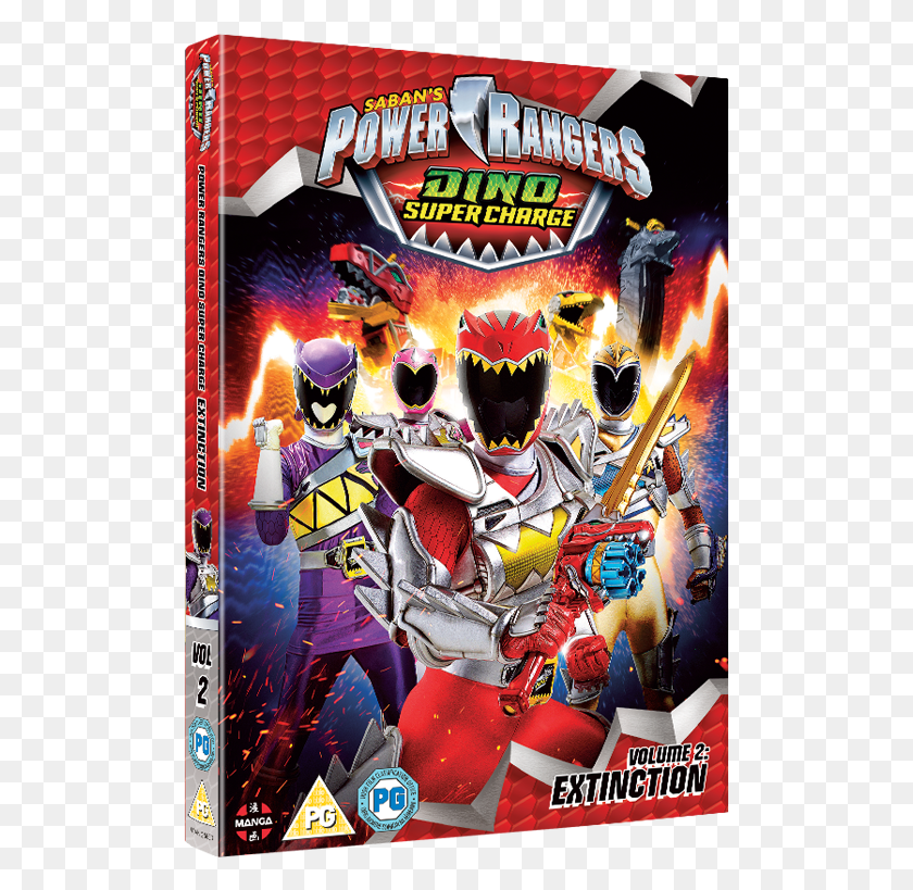 501x759 Power Rangers Dino Super Charge Power Rangers Dino Supercharge Dvd, Poster, Advertisement, Comics HD PNG Download