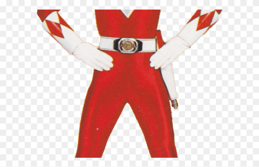604x481 Power Rangers Transparent Images Power Rangers Red Mighty Morphin Movie, Person, Human, Clothing HD PNG Download