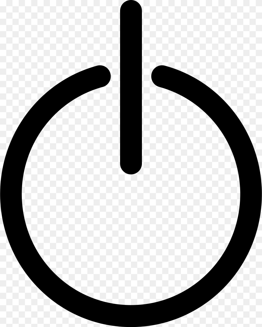 1920x2400 Power Symbol Clip Art Hd Power Symbol Clip Art, Gray Transparent PNG