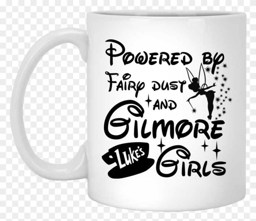 1008x862 Descargar Png Powered By Fairy Dust And Gilmore Disney, Taza De Café, Taza Hd Png